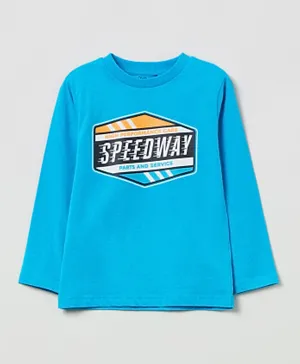OVS Speedway T-Shirt - Blue