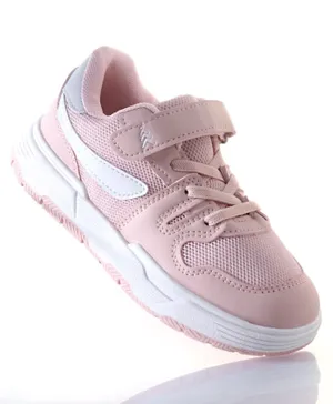 Pine Kids Sneakers Shoes with Velcro Closure - Pink