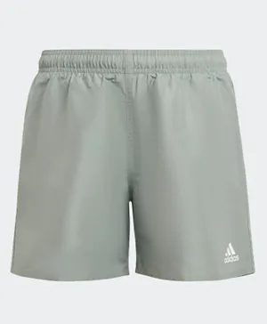 adidas Badge of Sports Swim Shorts - Grey