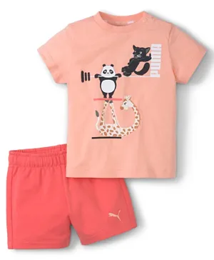 Puma Paw Infants Set - Apricot Blush