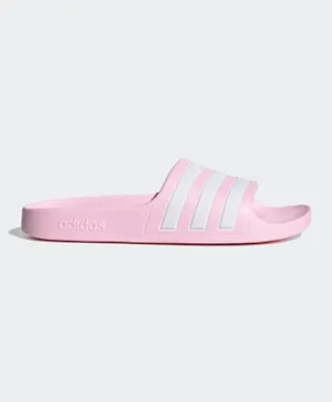 Adidas Adilette Aqua Slides - Clear Pink