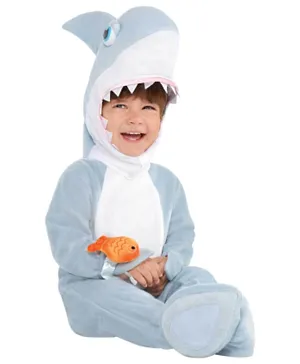 Party Center / Amscan Infant Shark Attack Costume - Blue and White