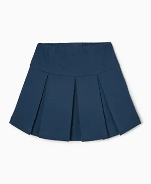 Zippy Ruffle Skirt - Dark Blue