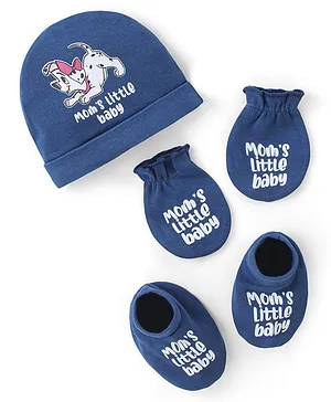 Baby boy hat and gloves deals