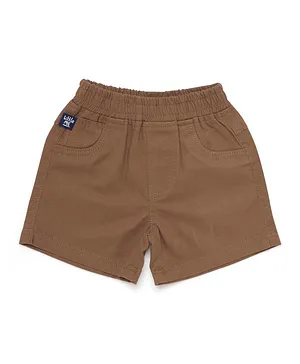 Caramel brown stretchy drawstring sports 2024 belt shorts