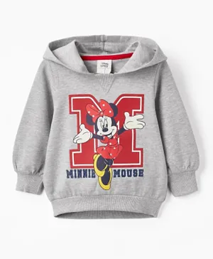 Zippy Minnie Mouse Graphic Hoodie - Grey