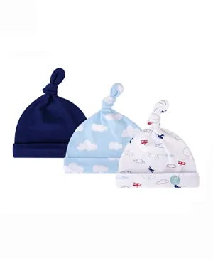Hudson Childrenswear 3 Pack High in The Sky Caps - Multicolor