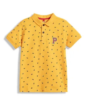 Poney Polo T-Shirt - Yellow