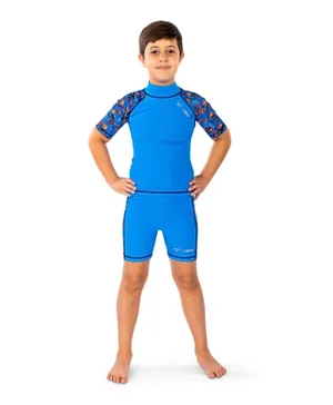 Coega Sunwear Superman Hero 2 Piece Swimsuit - Blue
