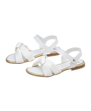 Klin Backstrap Sandals - White