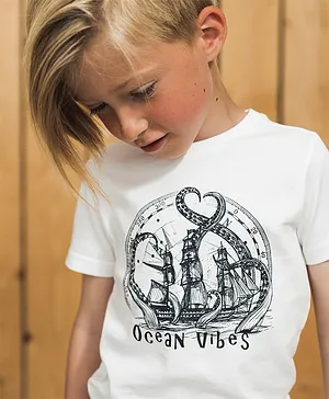 Koko Noko Ocean Vibes T-shirt - White