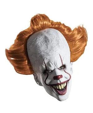 Brain Giggles Full Face Pennywise Clown Mask - White