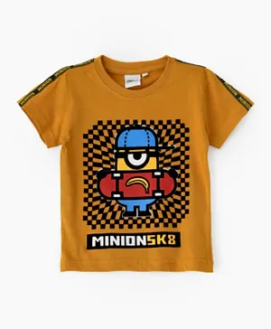 Universal Minions Fashion T-Shirt - Ochre Yellow
