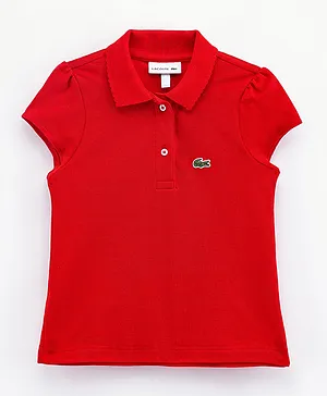 Lacoste Short Sleeves T-Shirt - Red