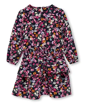 فستان أونلي كيدز بنقشة زهور - متعدد الألوان
