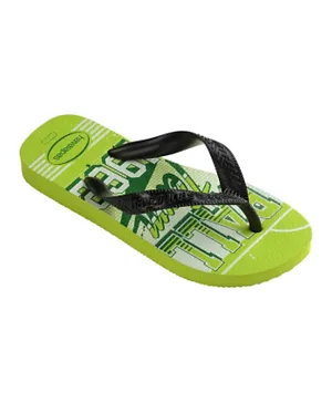 Havaianas Athletic Flip Flops - Lemon Green