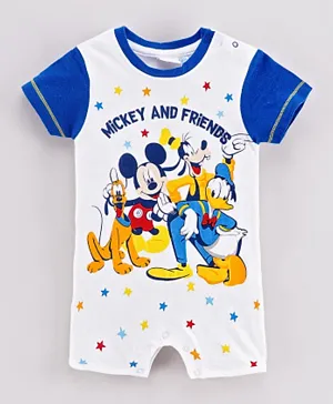 Disney Mickey Mouse & Friends Romper - Royal Blue