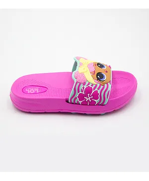 L.O.L Slides - Dark Pink