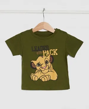 Zarafa Leader Of The Pack Lion T-Shirt And Joggers - Green