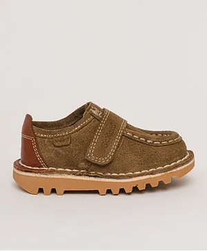 Kickers Kick Wall Shoes - Tan
