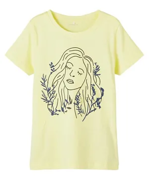 Name It Short Sleeves T-Shirt - Yellow Pear