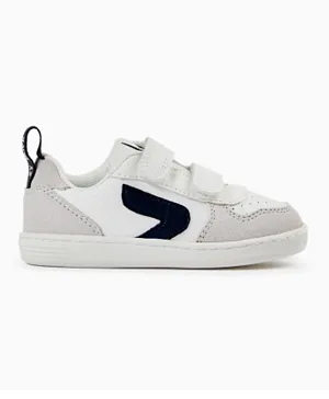 Zippy Move Velcro Sneakers - White