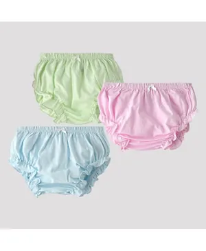 Smart Baby 3 Pack Frill Panties - Multicolor