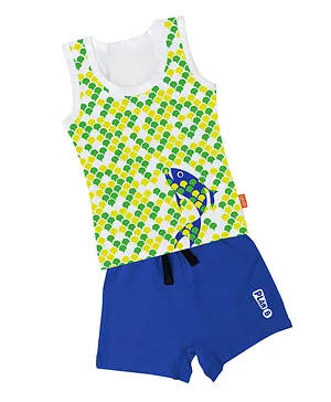 Fancy Fish Boy Vest & Boxer Shorts