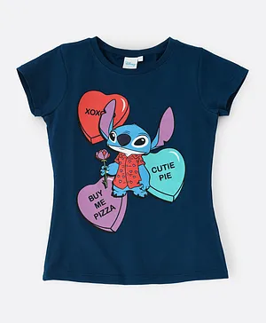Disney Lilo & Stitch T-Shirt - Navy Blue