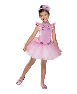 Rubies Official Barbie Ballerina Costume - Pink