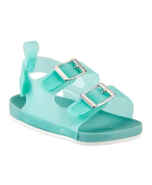 Carter's Buckle Jelly Sandals - Blue