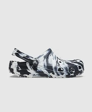 Crocs Classic Marbled Clogs K - Black