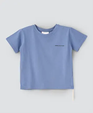 Among The Young Logo T-Shirt - Blue