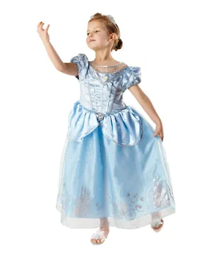 Rubie's Cinderella Anniversary Costume - Large - Light Blue