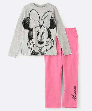 Disney Minnie Mouse Pyjama Set - Grey