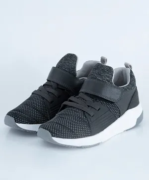 Just Kids Brands Sebastian Slip On Lifestyle Featherweight Toddler Sports Shoes - Dark Grey