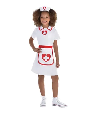 Party Center Sweetheart Nurse Costume - Red & White