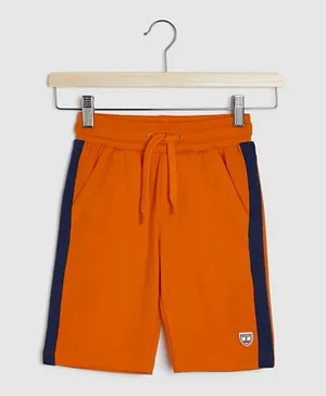 R&B Kids Front Pocket Shorts - Orange