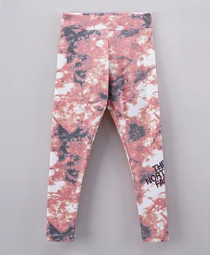 The North Face Tie Dye Graphic Leggings - Pink