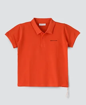 Among the Young Polo T-Shirt - Orange