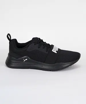 Puma Wired Run Jr Shoes - Black