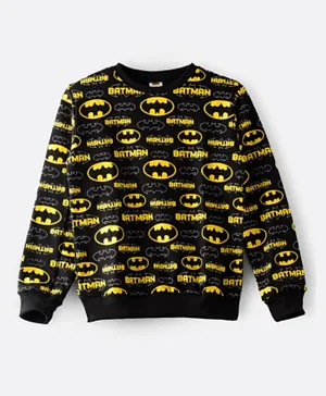 Warner Brother Batman Sweatshirt - Black