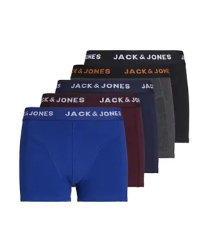 Jack & Jones Junior 5 Pack Boxers - Multicolor