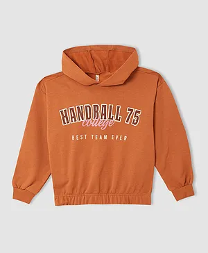 DeFacto Handrall 75 College Sweatshirt - Orange
