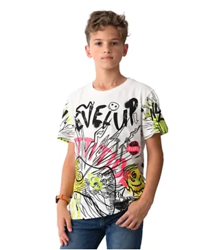 Urbasy Grafitti T-Shirt - Multicolor