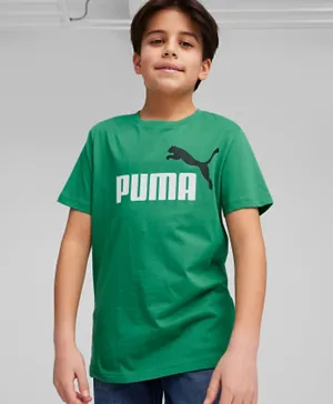 PUMA ESS Logo Tee - Archive Green