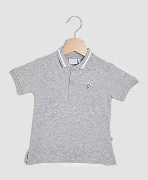 R&B Kids Polo T-Shirt - Grey