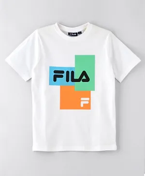 Fila Tibby Half Sleeves T-Shirt - White
