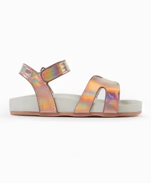 Zippy Velcro Closure Sandals - Multicolor