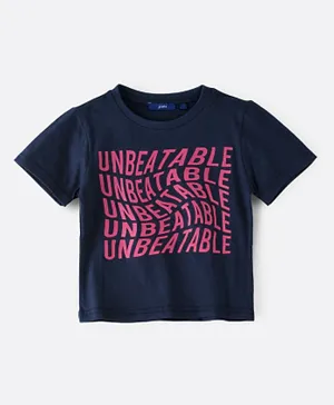 Jam Unbeatable Short Sleeves T-shirt - Navy Blue